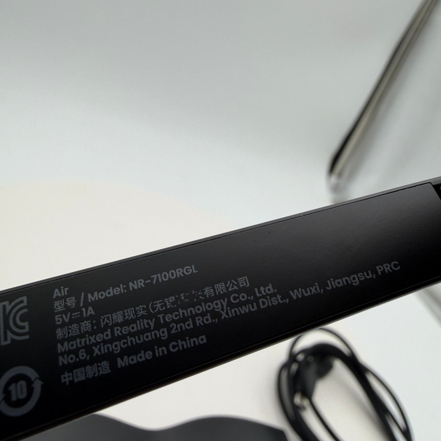Xreal Air Smart AR Glasses FHD Micro OLED VR Glasses (NR-7100RGL)