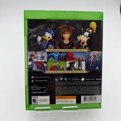Xbox One Kingdom Hearts III Video Game with Box - Used