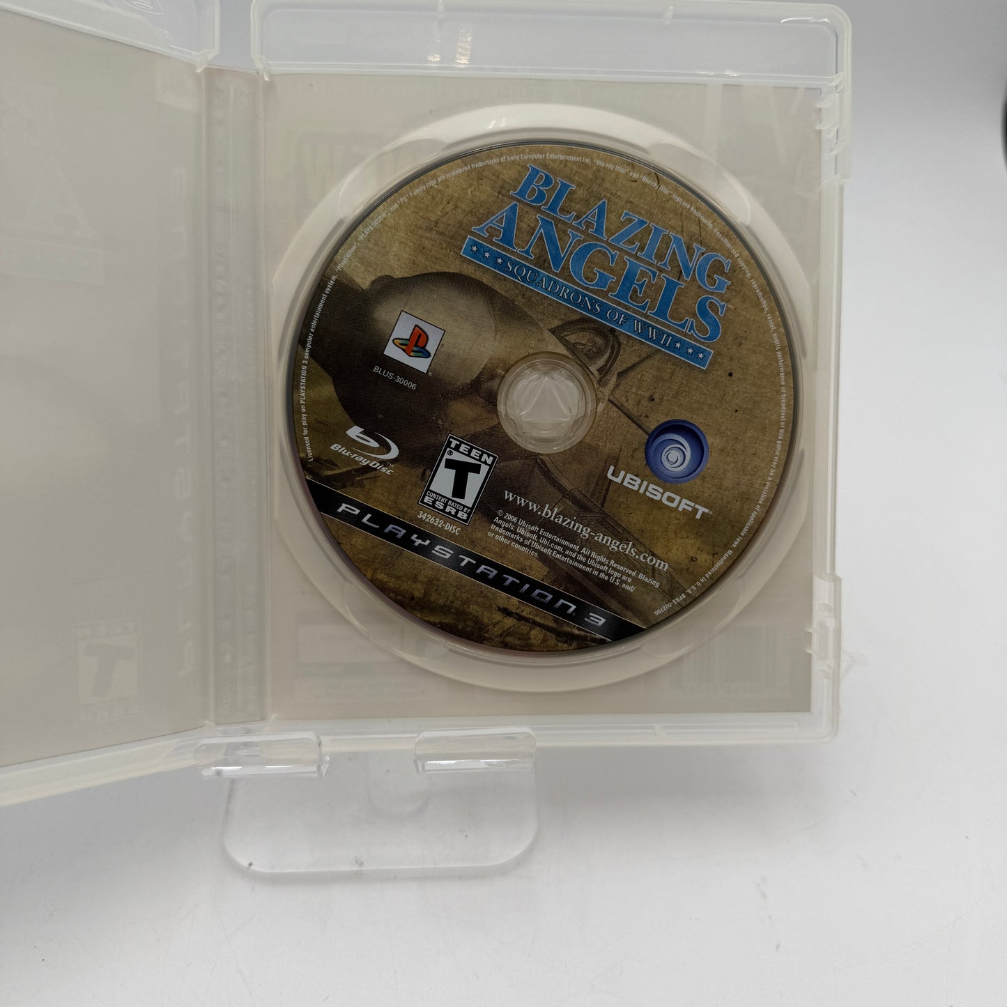 Playstation 3 Blazing Angels Squadrons of WWII with Box Used