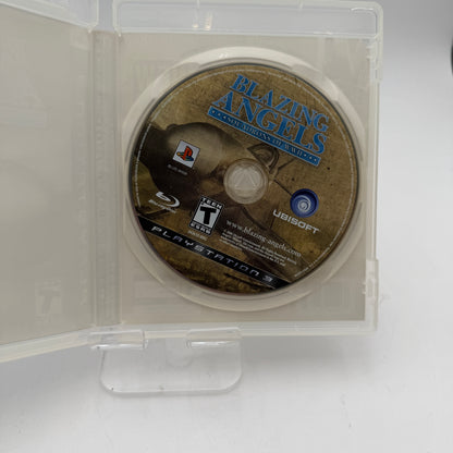 Playstation 3 Blazing Angels Squadrons of WWII with Box Used