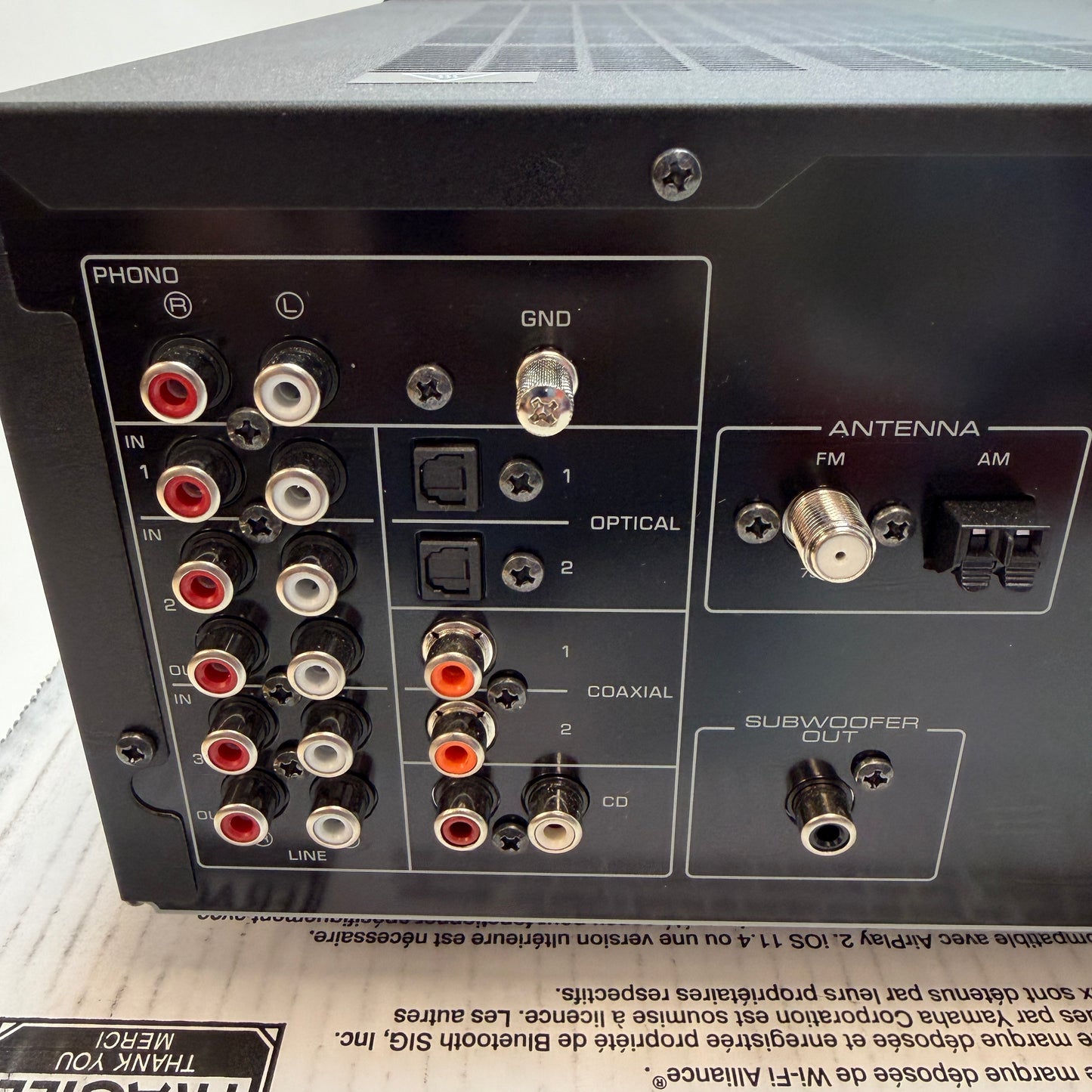 Yamaha R-N600A Receiver Black Used With Box