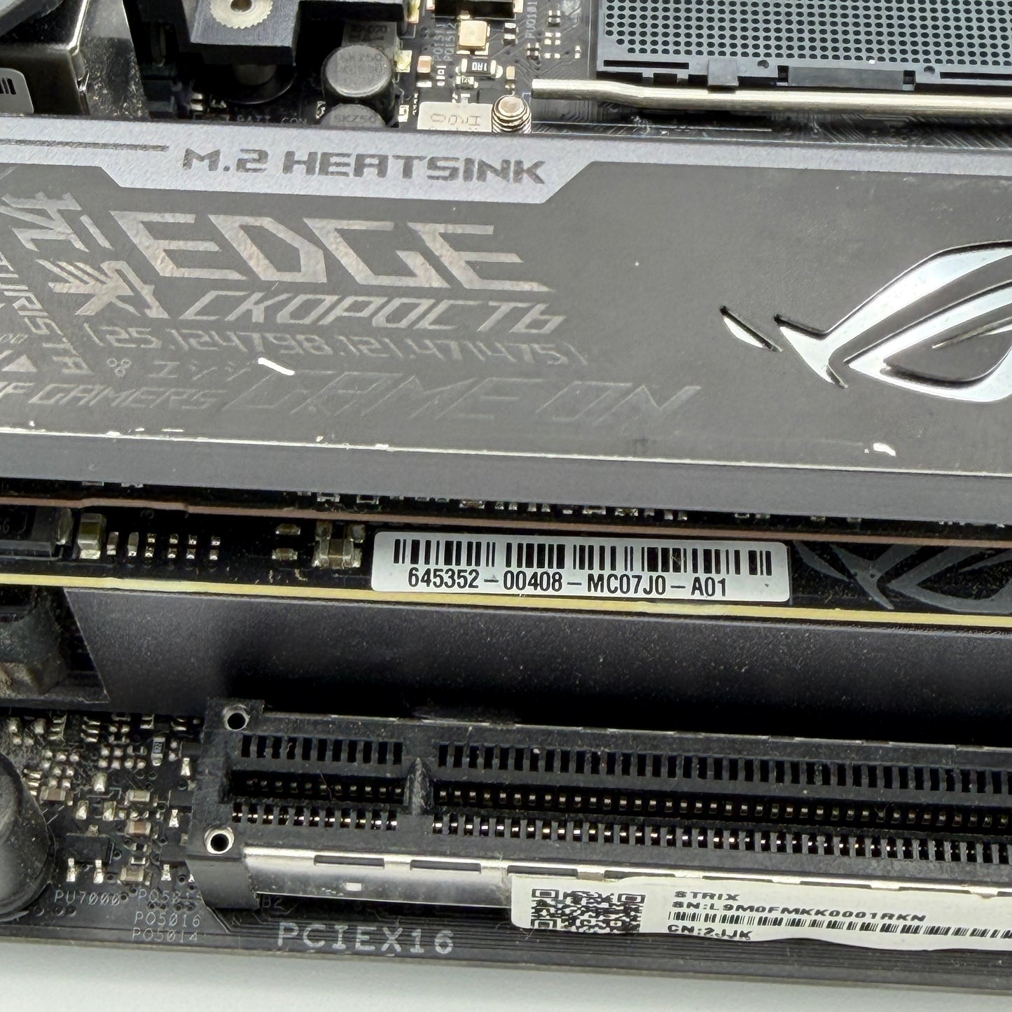 ASUS ROG Strix X570-I Gaming AM4 AMD Motherboard with WiFi for Parts or Repair
