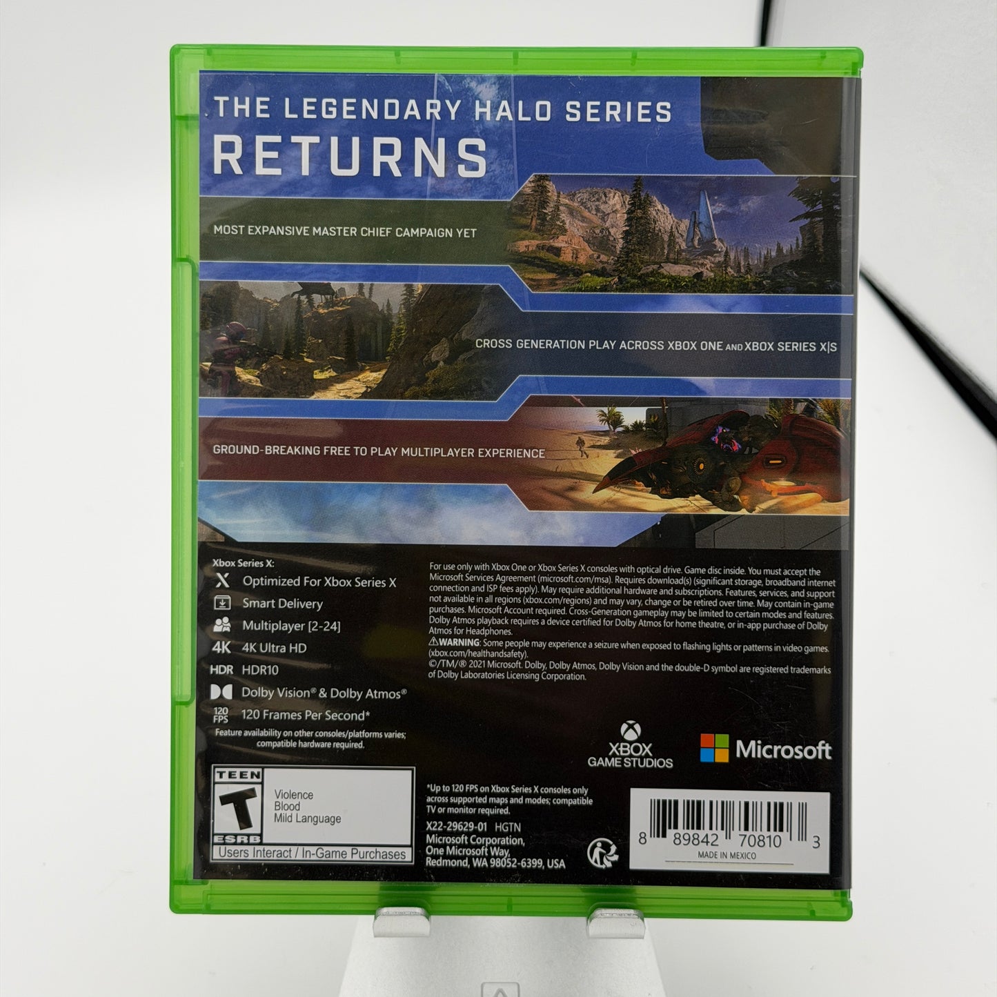Xbox Series X Halo Infinite Video Game Used With Box
