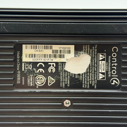 Control 4 C4-EA1 V1 Entertainment Automation Controller
