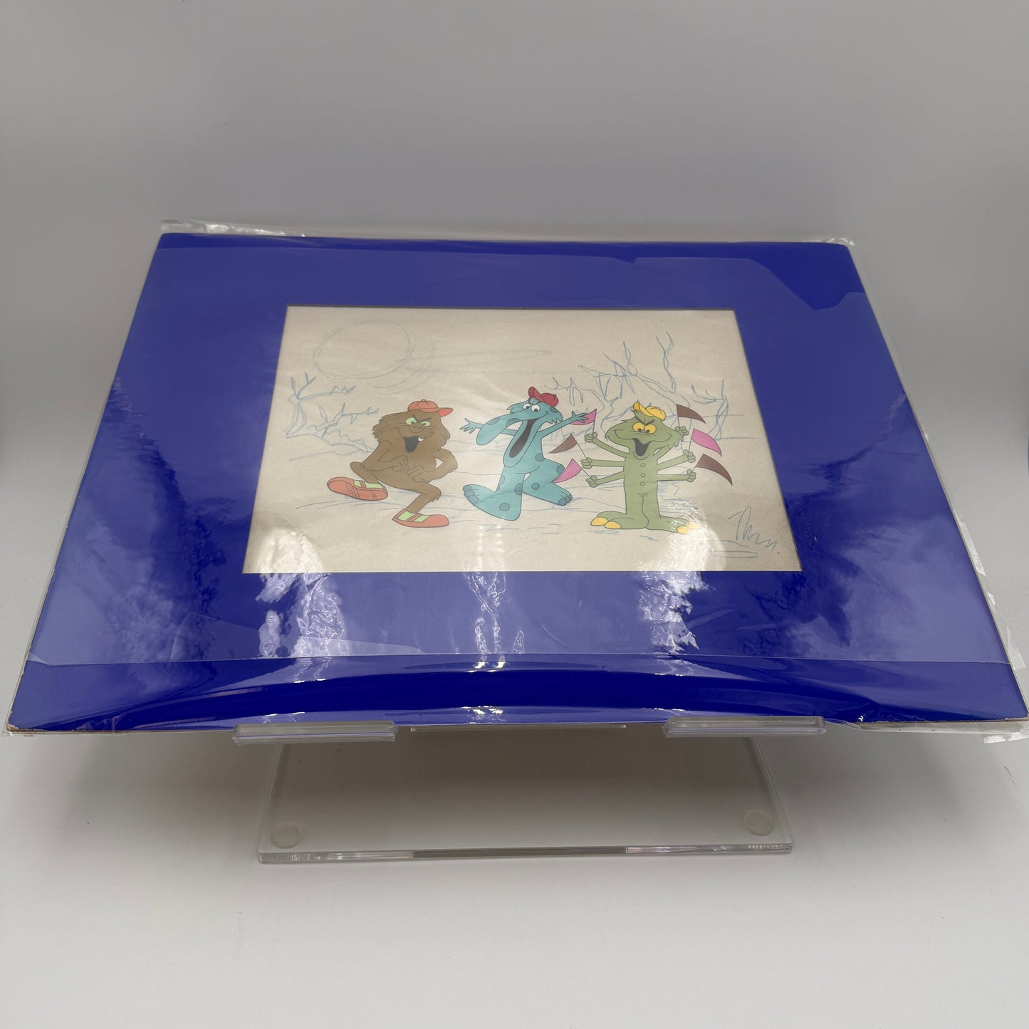 General Mills FrankenBerry Animation Cell International Animated Film Society COA