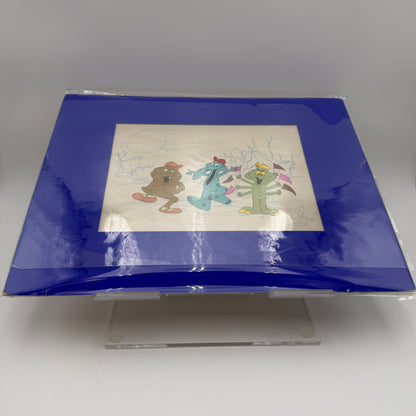 General Mills FrankenBerry Animation Cell International Animated Film Society COA