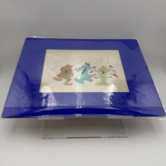 General Mills FrankenBerry Animation Cell International Animated Film Society COA