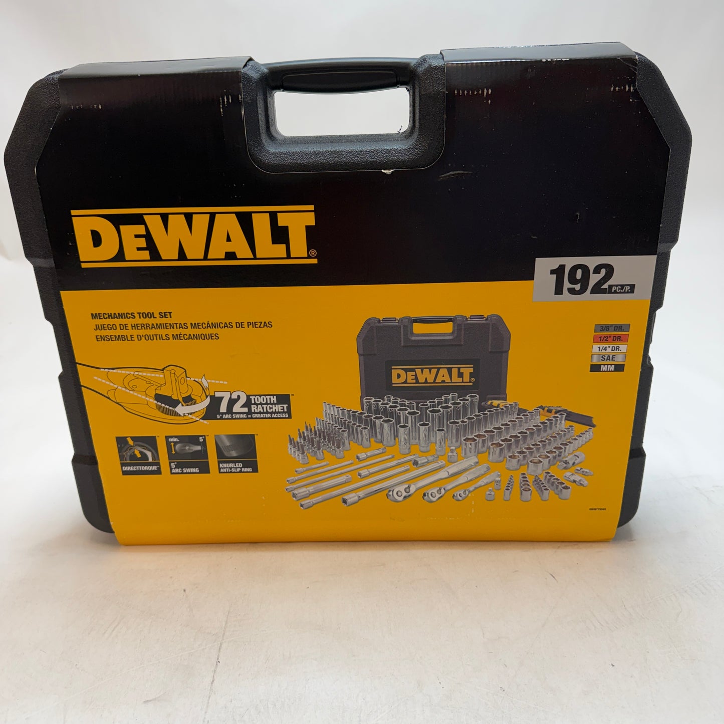 Dewalt 192 Piece Mechanics Tool Set NIB