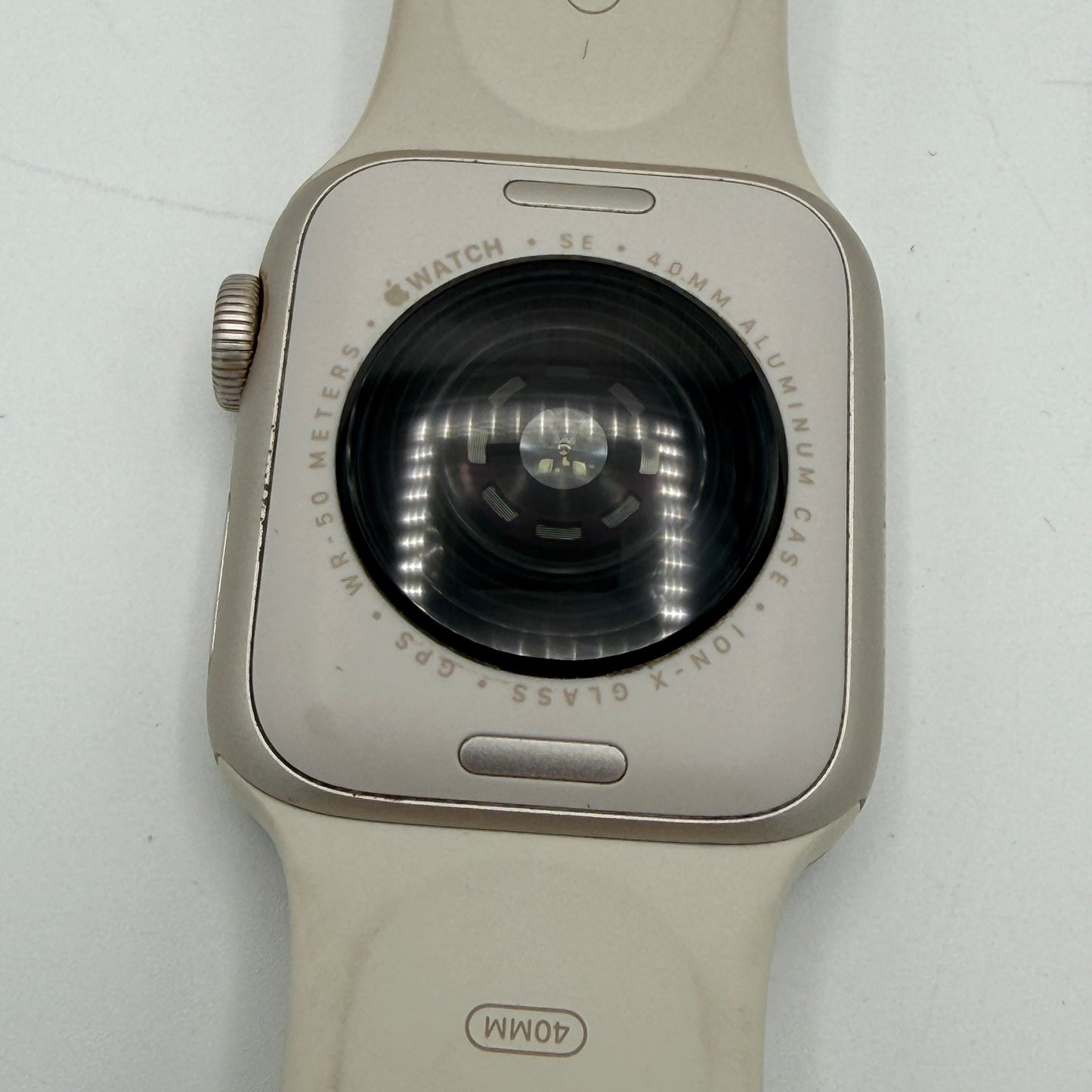 Apple Watch SE 2 GPS + Cellular 40mm Aluminum Smart Watch - Silver/Starlight