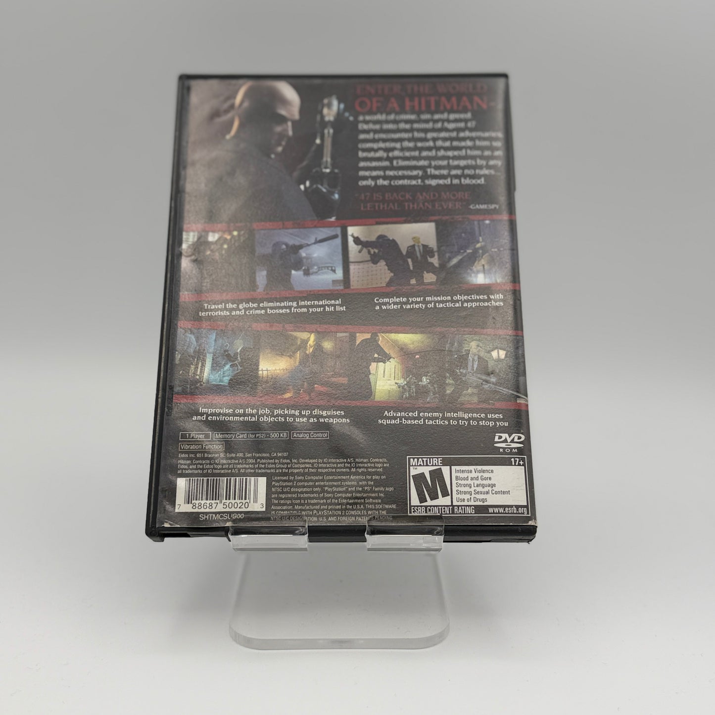 Hitman Contracts for PlayStation 2 Complete CIB PS2 Video Game