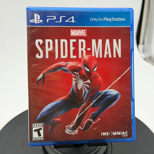 Marvel Spider-Man PlayStation 4 Video Game Used with Box PS4