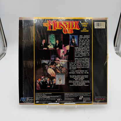 The Monsters Club Laserdisc DVD Disc RARE