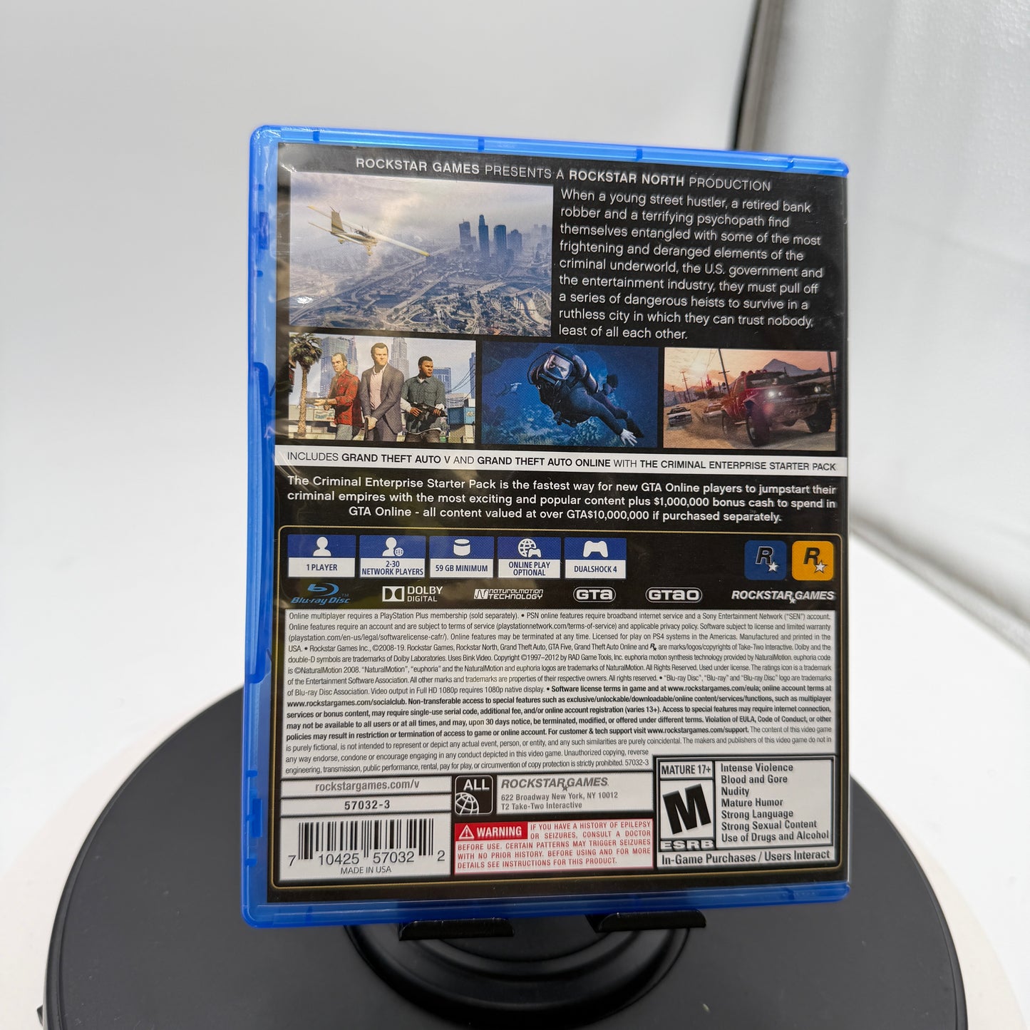 Grand Theft Auto V Premium Edition - PAL PlayStation 4 Video Game