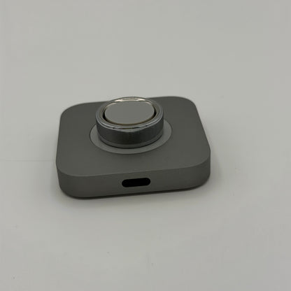 Oura Ring 4 Smart Ring Size 7 Black Silver with Charger and Base