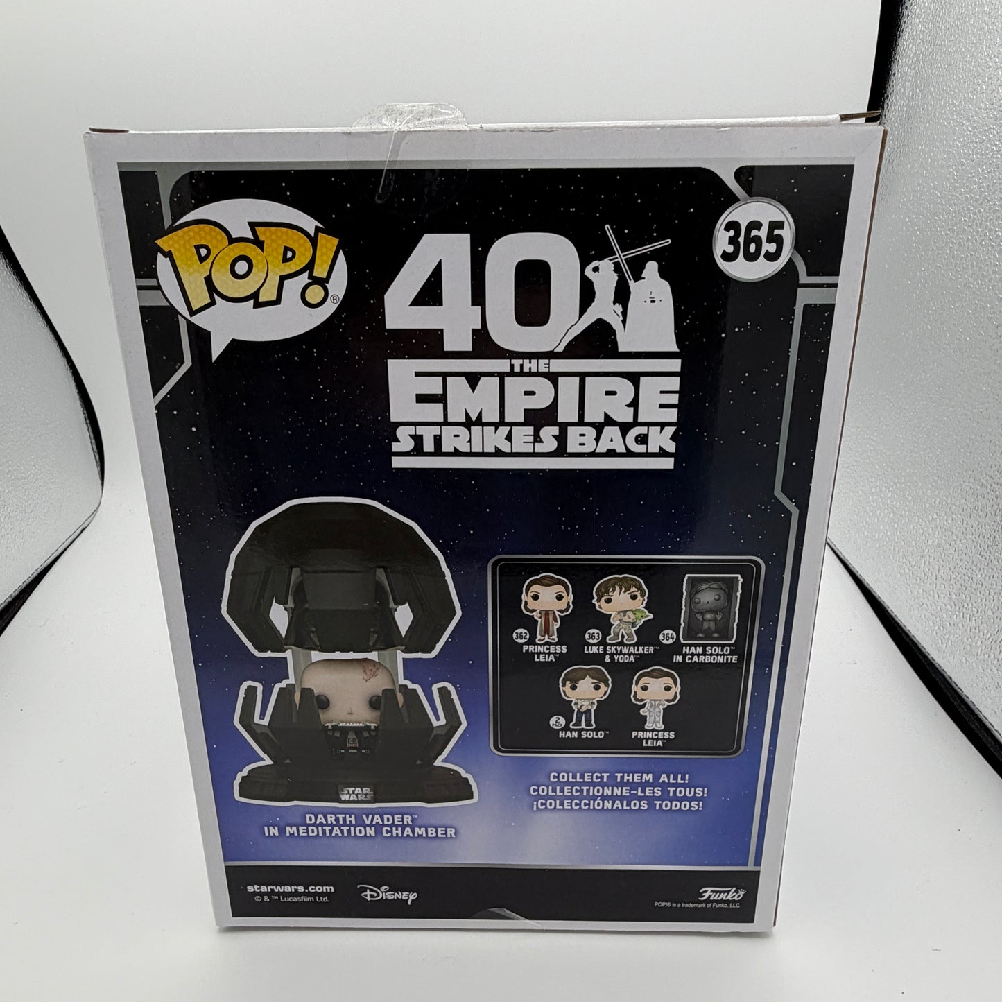 Funko Pop! Star Wars: The Empire Strikes Back Darth Vader in Meditation Chamber #365 Collectible Figure