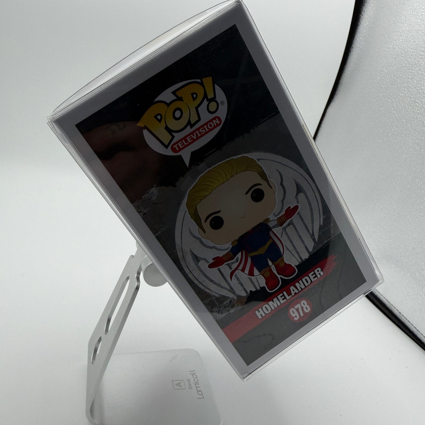 Funko Pop! Homelander The Boys #978 Collectible Vinyl Figure with Protector