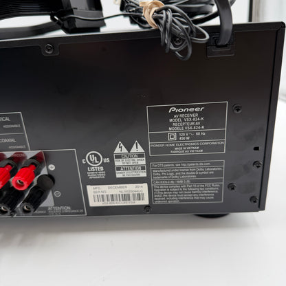 Pioneer AV Receiver VSX-824 Black Used