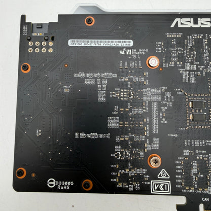 Used Asus GeForce GTX 1060 3GB GDDR5 Graphics Card DUAL-GTX1060-03G White