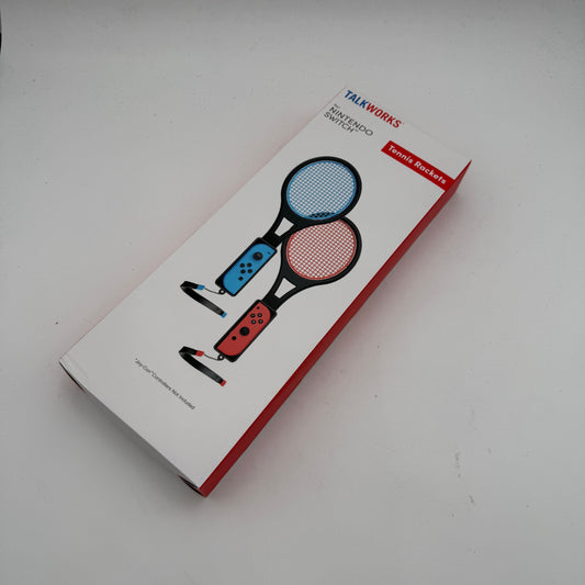 Nintendo Switch Tennis Rackets Blue Video Game Controller New In Box