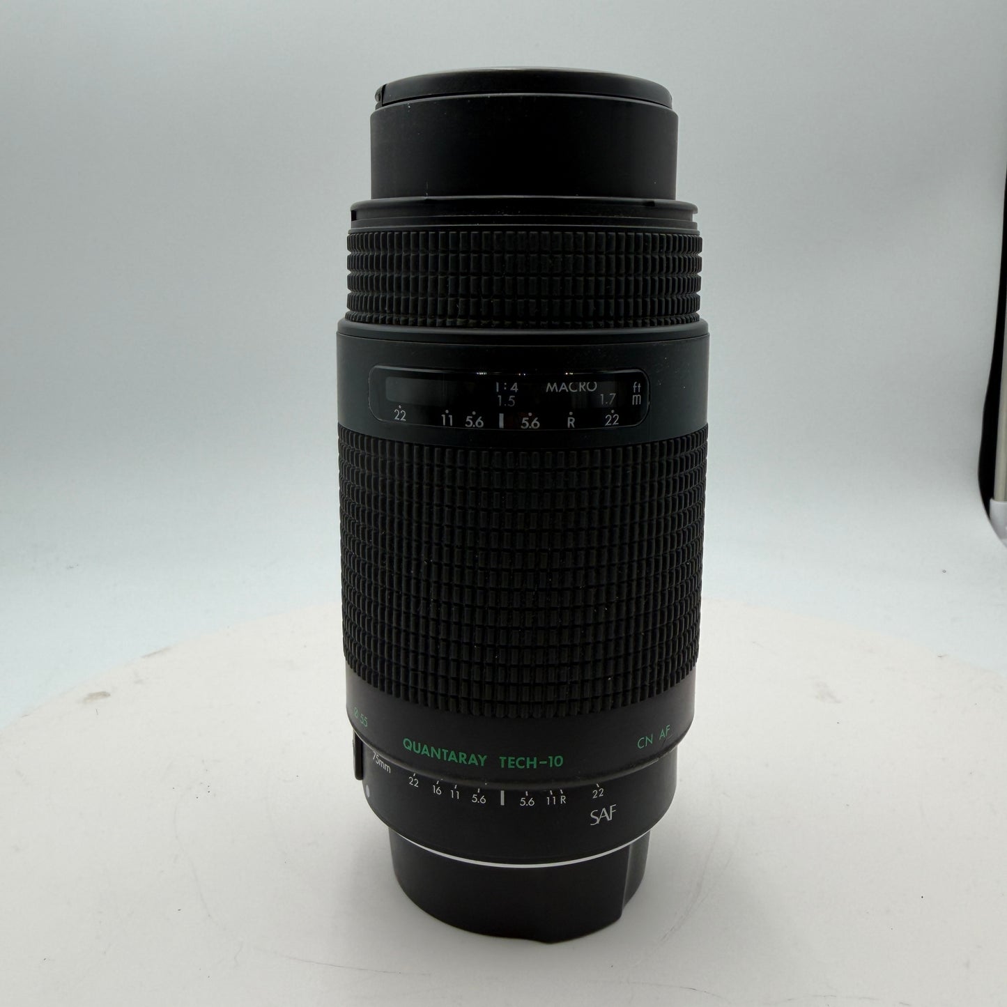 Quantaray CANON AF Tech-10 CN AF 75-300mm 1:4-5.6 Camera Lens with Caps
