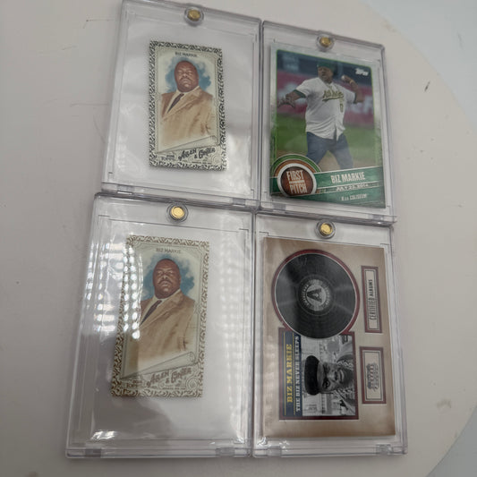 Topps Biz Markie Collectible Cards Lot of 4 Panini, Allen & Ginter