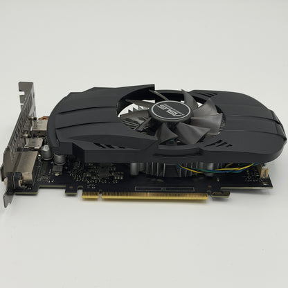 Used NVIDIA Asus GeForce 1050 TI 4GB GDDR5 Graphics Card - Black - Condition A