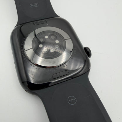 Apple Watch Series 11 46mm GPS A3333 Jet Black Aluminum 100% Battery