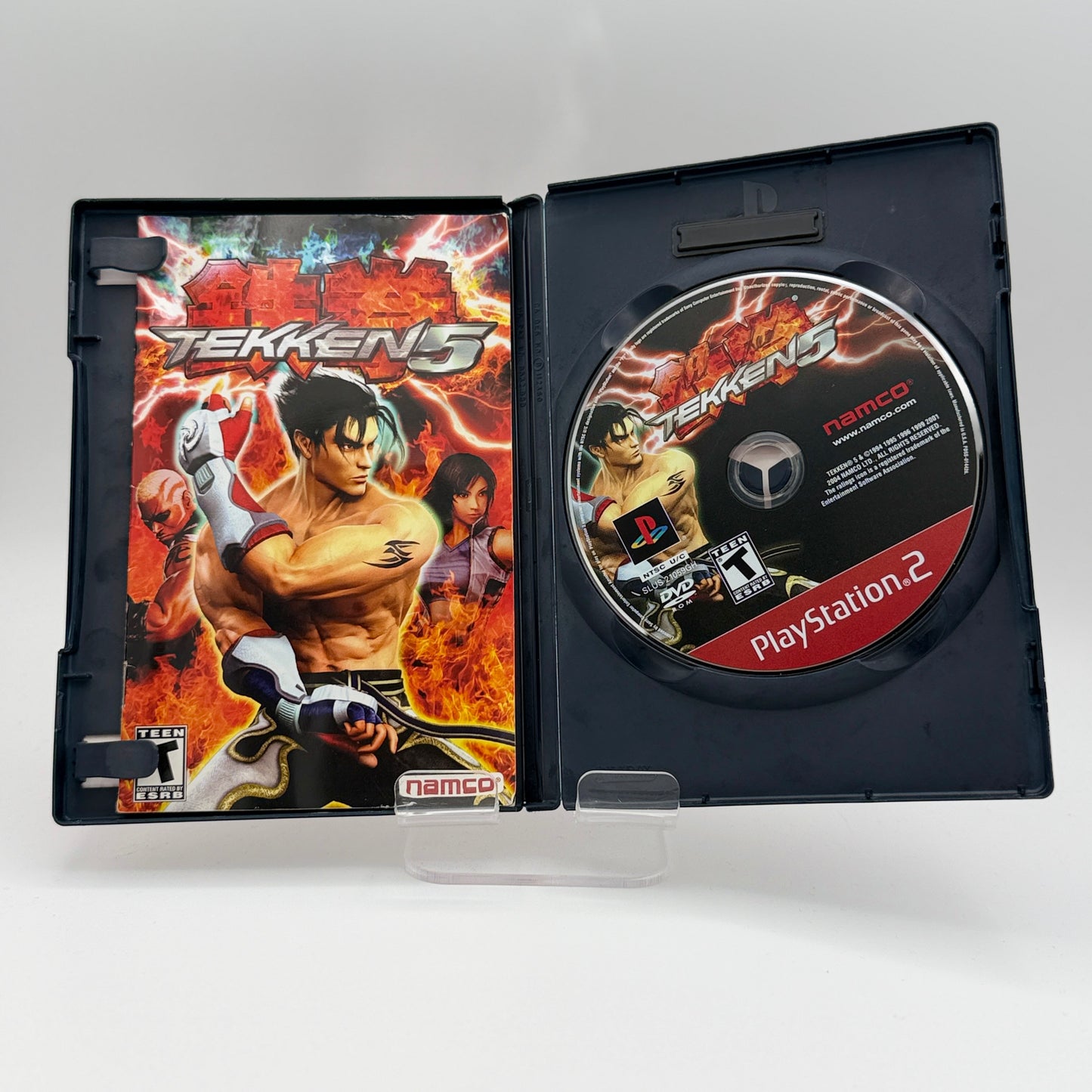 Sony PlayStation 2 Tekken 5 Complete w/ Case, Inserts & Manual