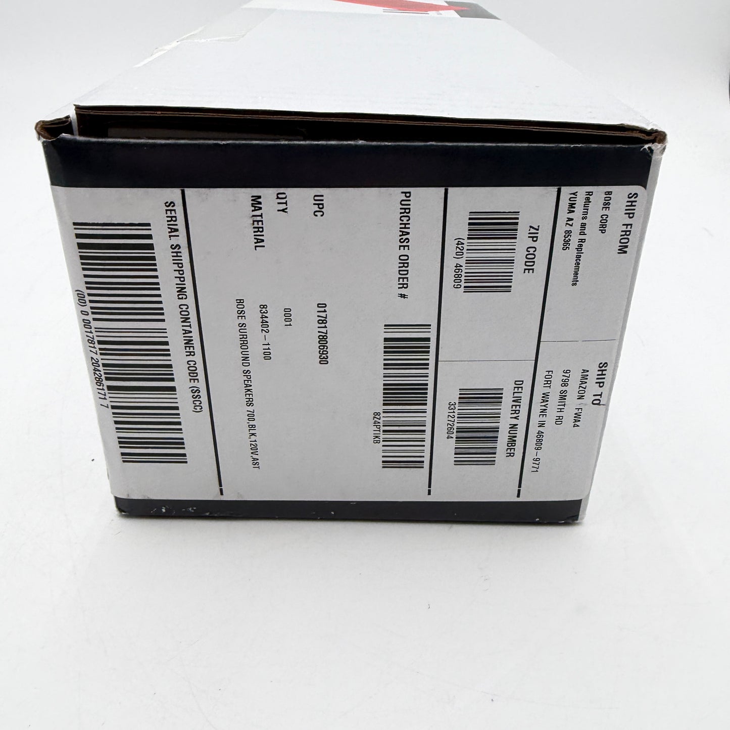 Bose Surround Speakers 700 Black - New In Box