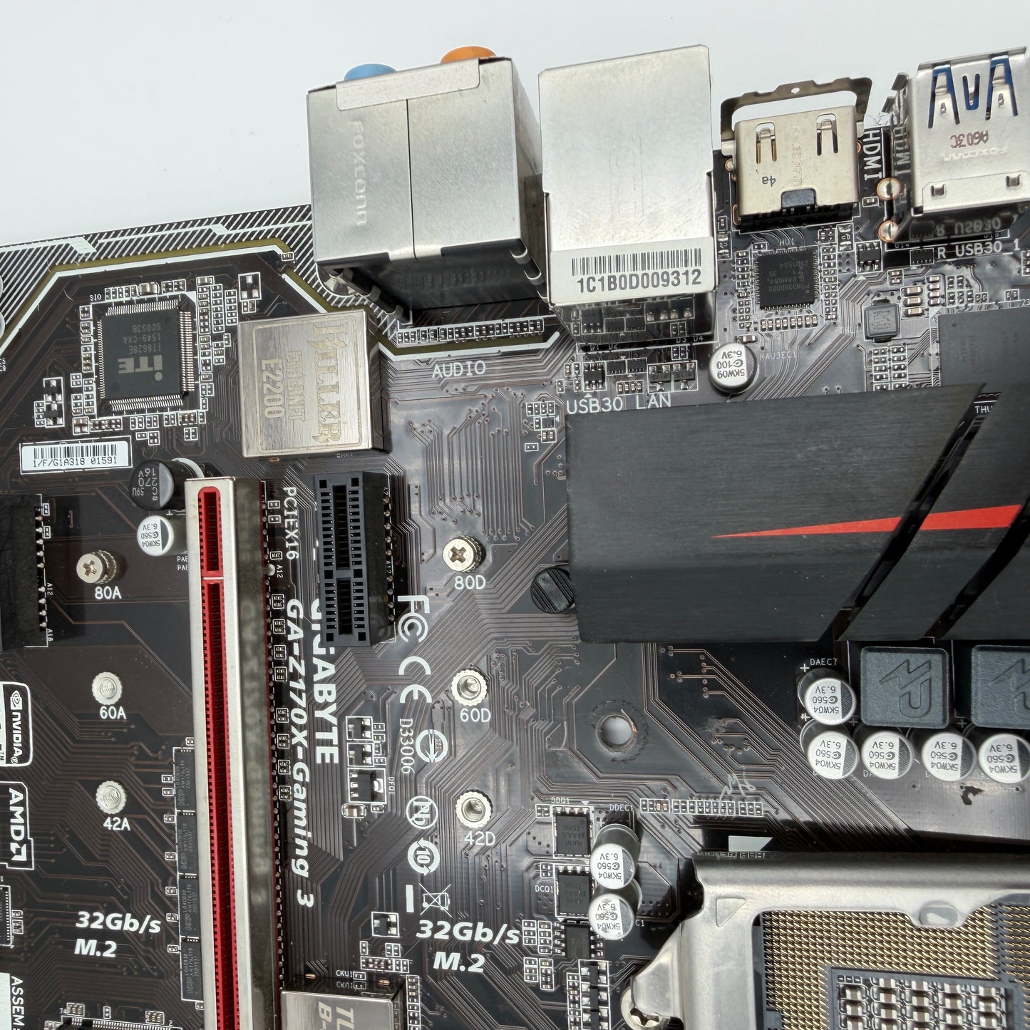 Gigabyte GA-z170X Gaming 3 Mother Board For Parts Or Repair