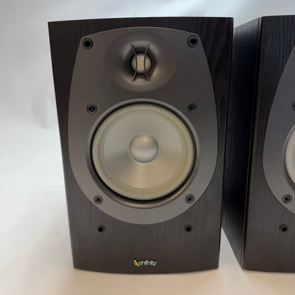 Infinity Beta 20 Bookshelf Speakers x2 Black