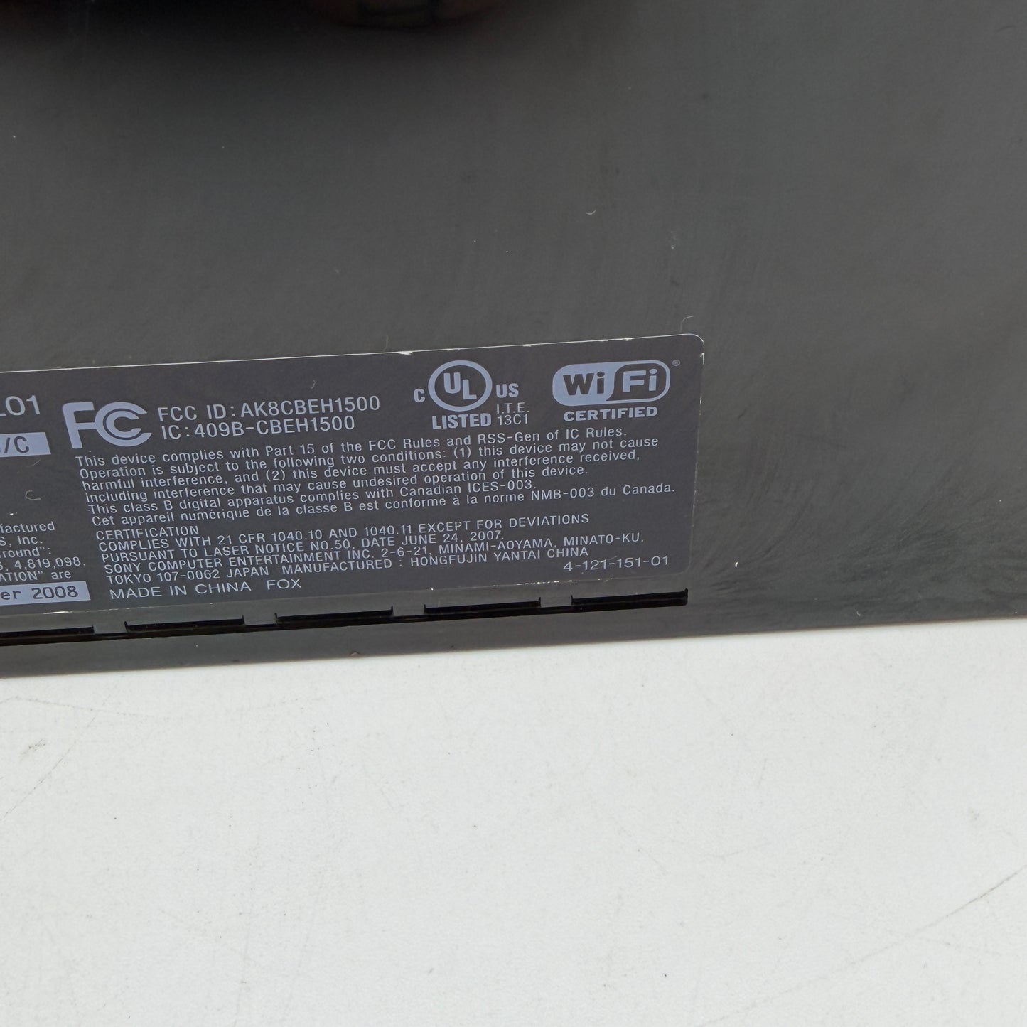 Sony PlayStation 3 (CECHL01) Console Only