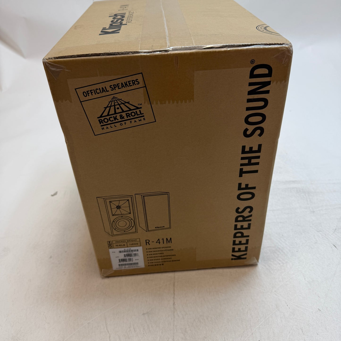 Klipsch Reference R-41M Bookshelf Home Speakers Black New In Box