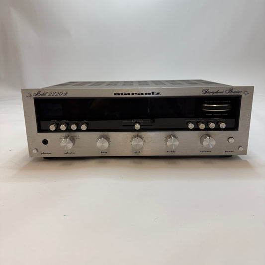 Vintages 70's Marantz Model 2220B Receiver Tested WORKS!