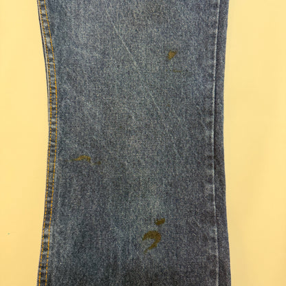 Vintage 80's Levi's Women's Jeans Denim SF 207 Blue 28x30 Used