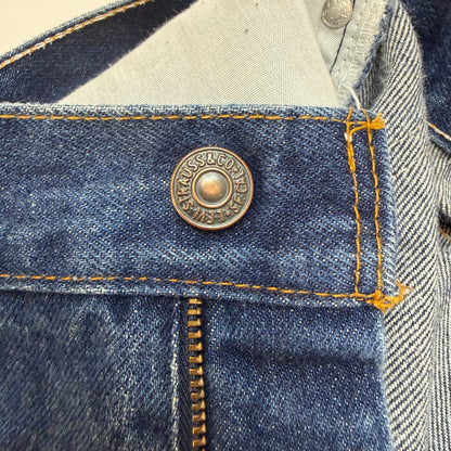 Vintage 80's Levi's Women's Jeans Denim SF 207 Blue 28x30 Used