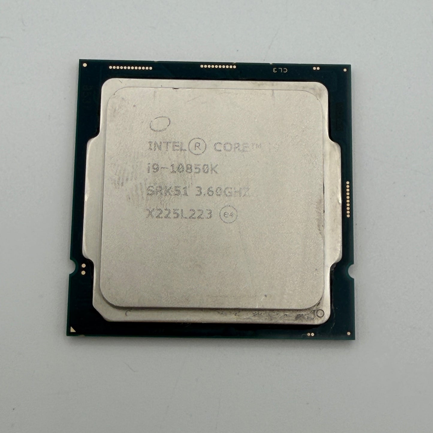 Intel Core i9-1050K 3.60GHz CPU - Black - Used A
