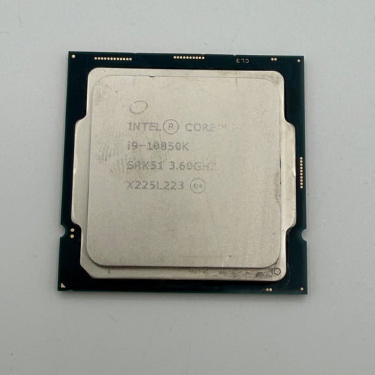 Intel Core i9-1050K 3.60GHz CPU - Black - Used A