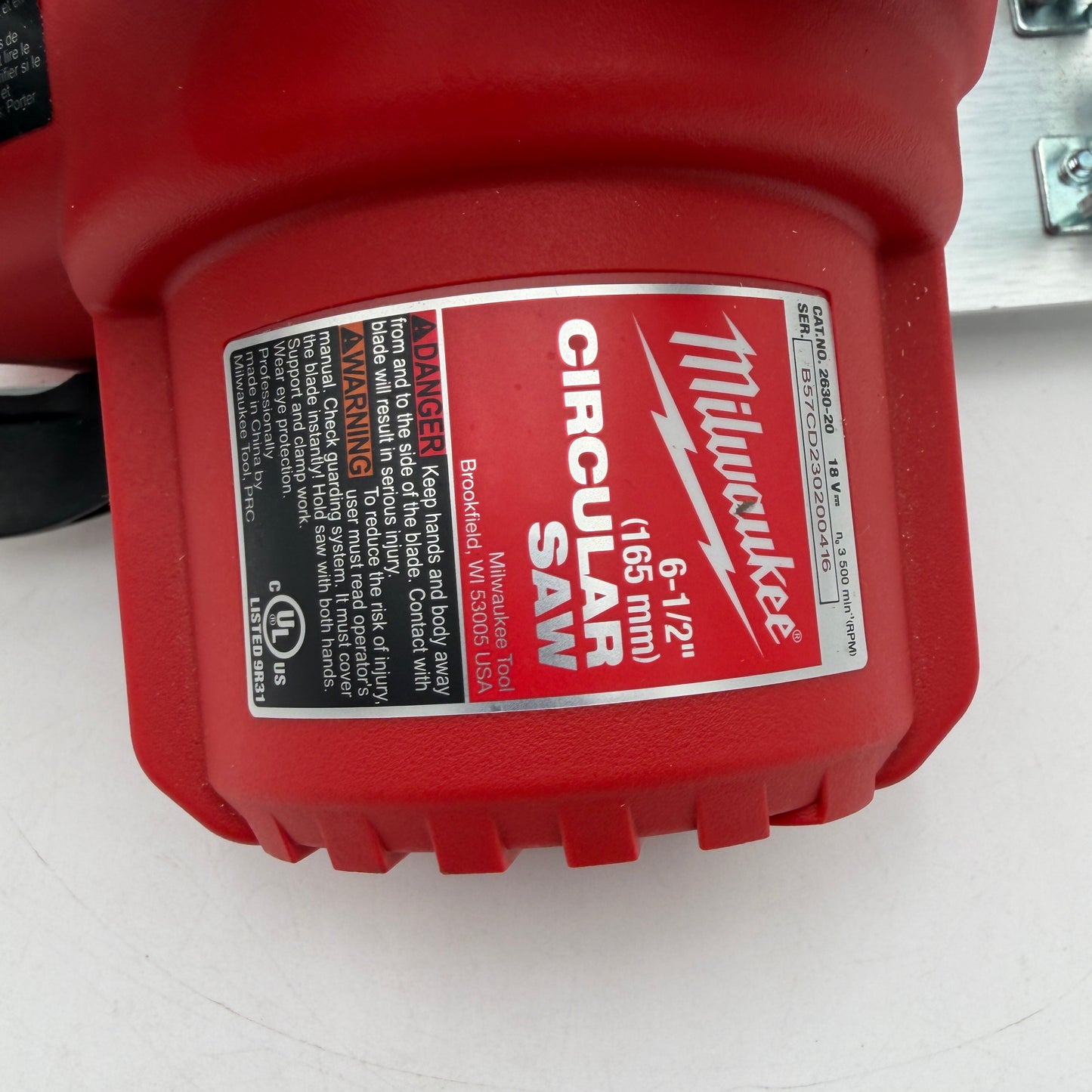Milwaukee M18 Cordless 6-1/2 in. Circular Saw TOOL ONLY