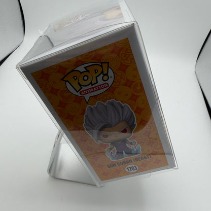 Funko Pop! Dragon Ball Super Hero Son Gohan Beast #1703 with Pop Protector