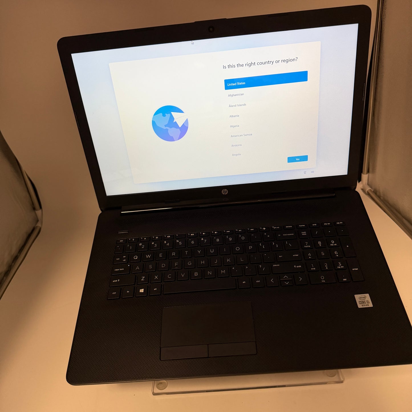 HP 17-BY3xxx 17-inch Core i5 10th Gen 8GB 256GB Black Laptop