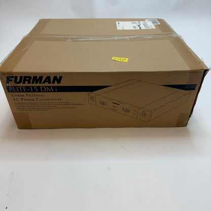 Furman Elite-15 DM i Linear Filtering AC Power Conditioner Black Used