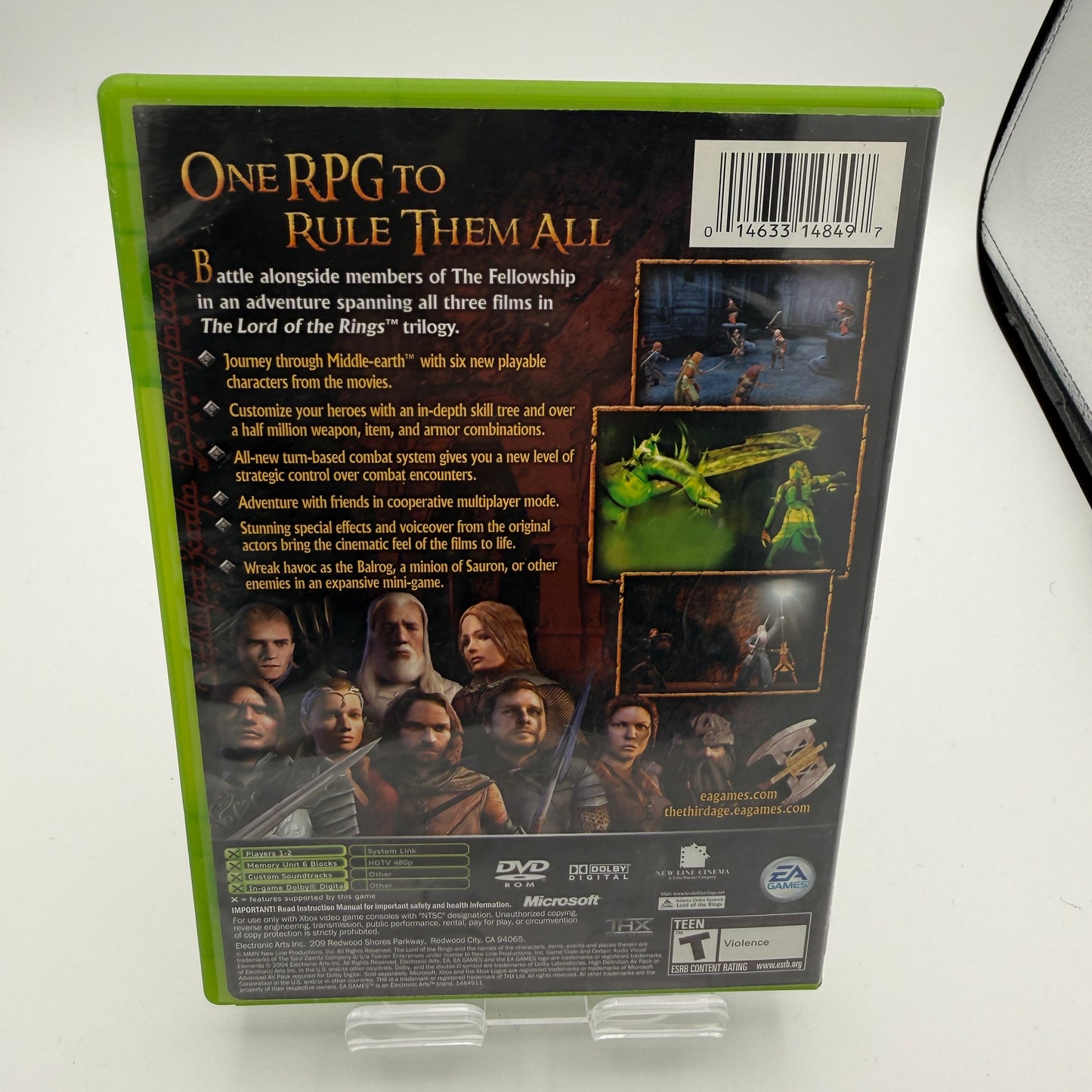 Xbox Lord of the Rings: The Third Age
