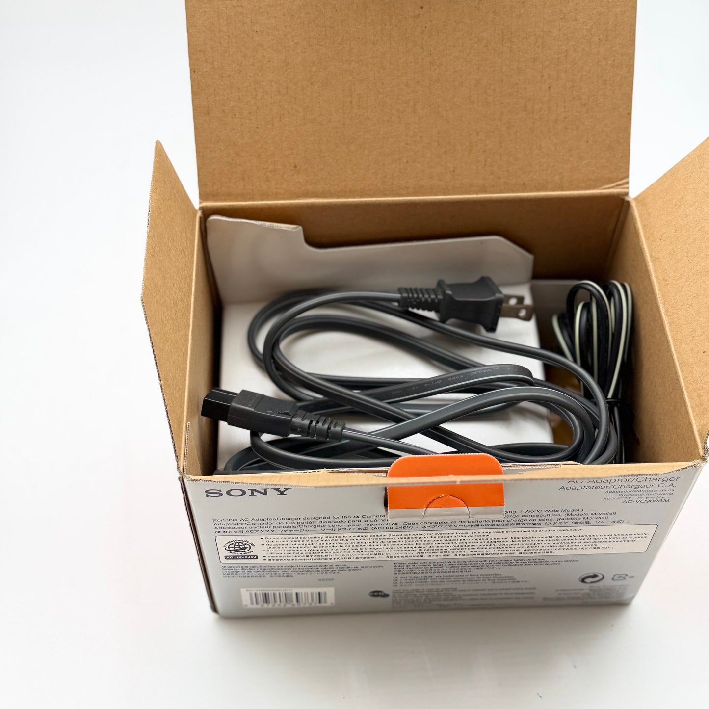 Sony AC VQ900AM AC Adaptor Charger With Box