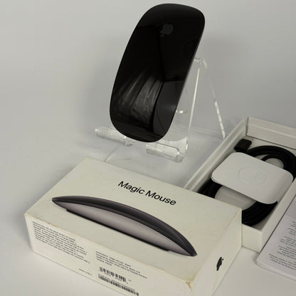 Apple Magic Mouse Black A3204  - Used Condition with Original Box - Free Shipping!