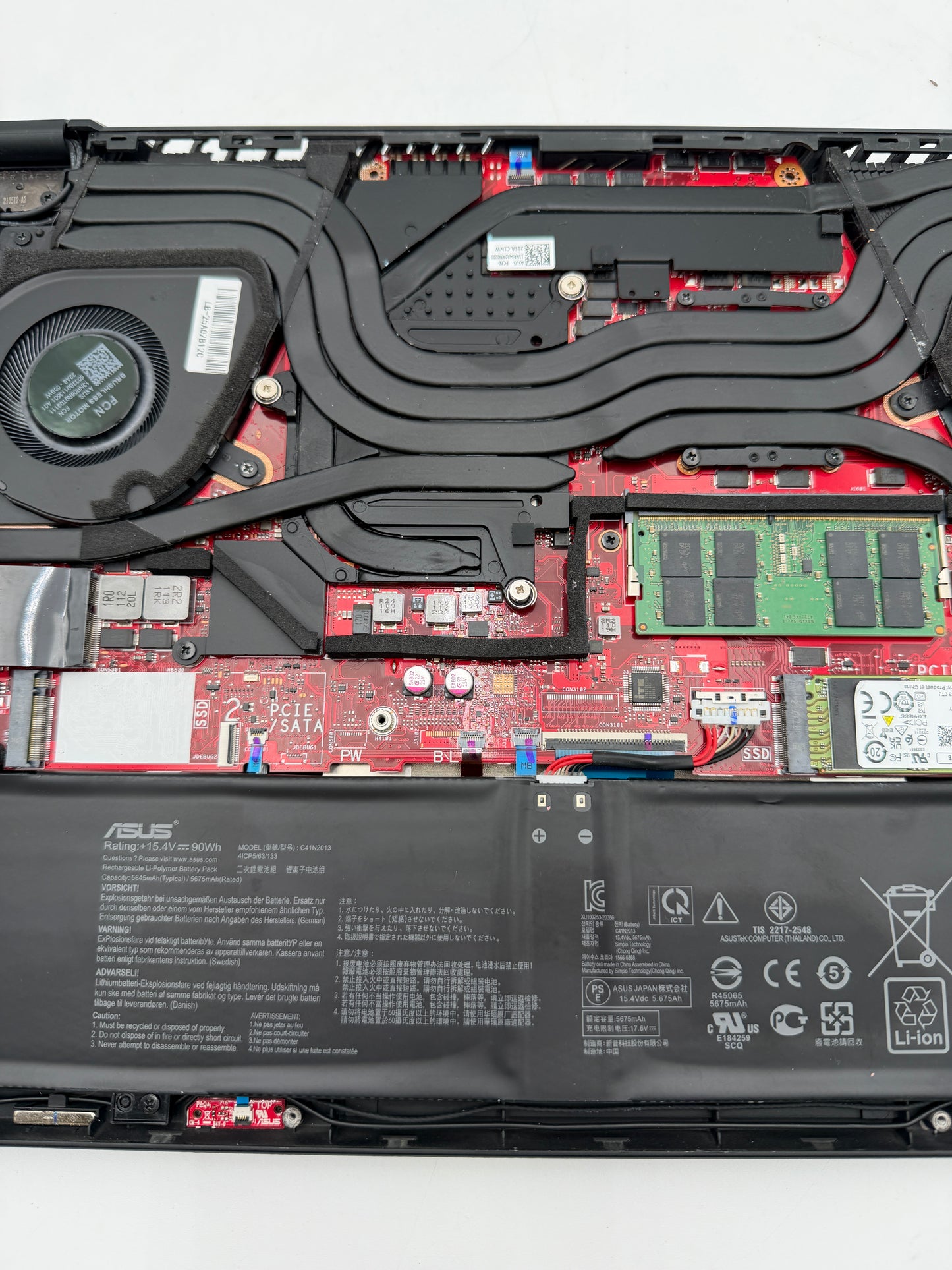 Asus ROG Zephyrus M16 GU603HM-211.ZM16 16" i5  Laptop For Parts or Repair