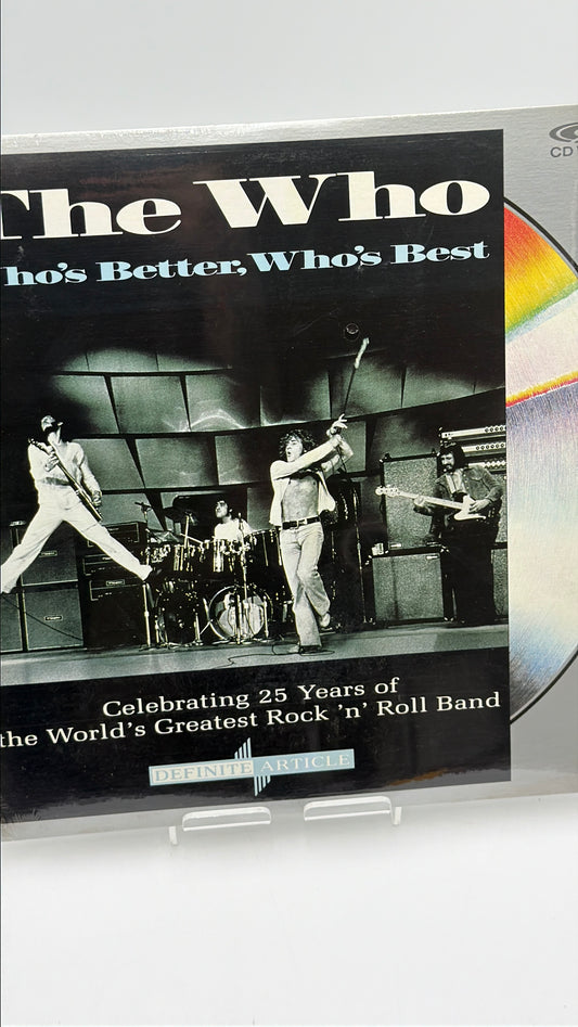 The Who: Who's Better, Who's Best Laserdisc BRAND NEW STILL SEALED