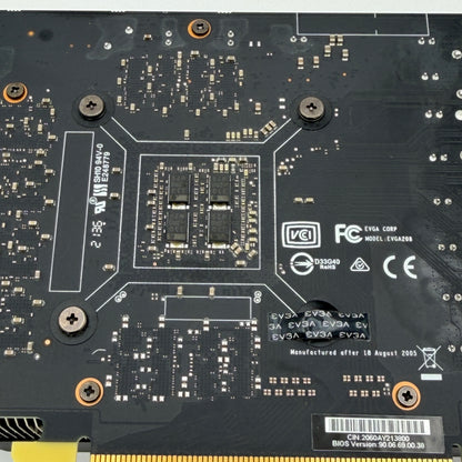 EVGA Geforce RTX 2060 Graphics Card Black