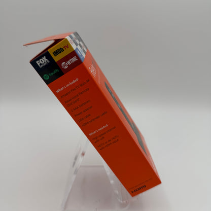 Amazon Fire Stick 4k Media Streamer Black New In Box