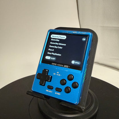 GKD Pixel 1 Retro Handheld Gaming Console With Case and Charm - Blue